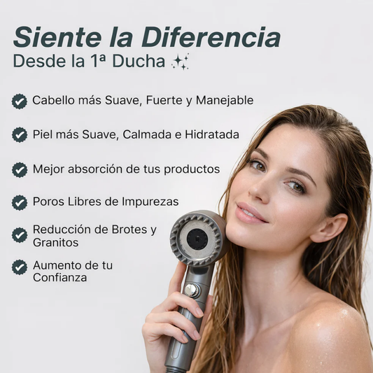 AquaPure – Ducha fuerte, agua limpia, piel sana