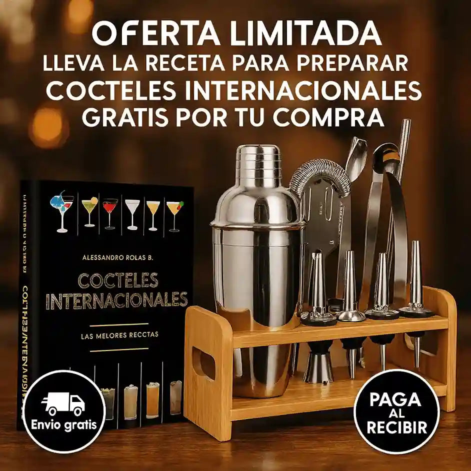 Master Pro - Kit de Cocteles para Trago