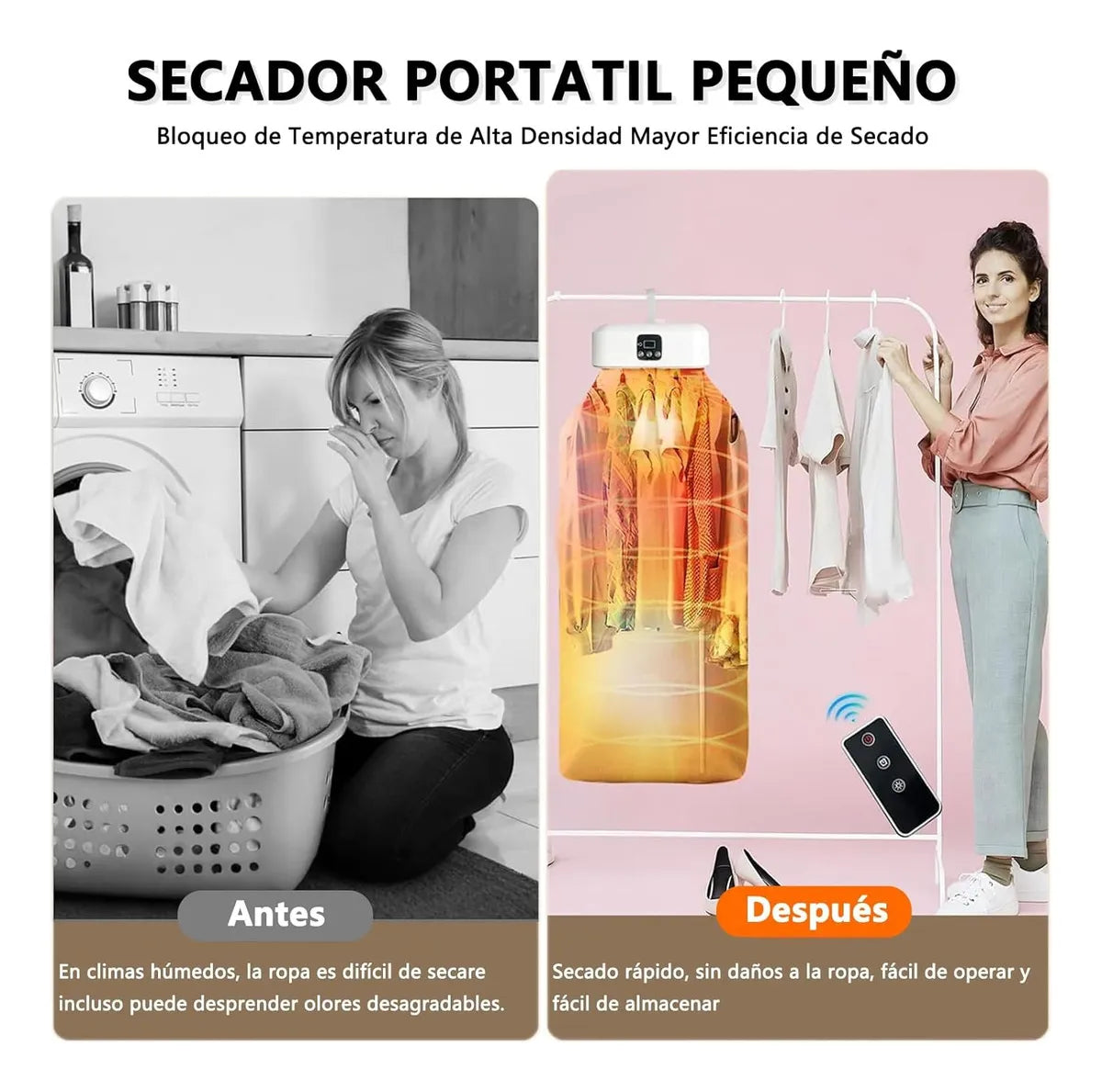 DryBox – Seca tu ropa en minutos, donde sea y cuando quieras