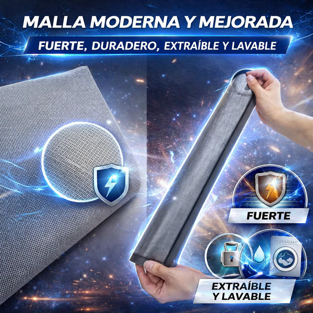 MeshGuard - Sin insectos, con ventilación todo el año
