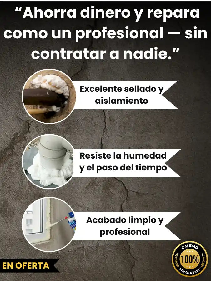 Espuma Expansiva de Poliuretano en Spray - 700ml