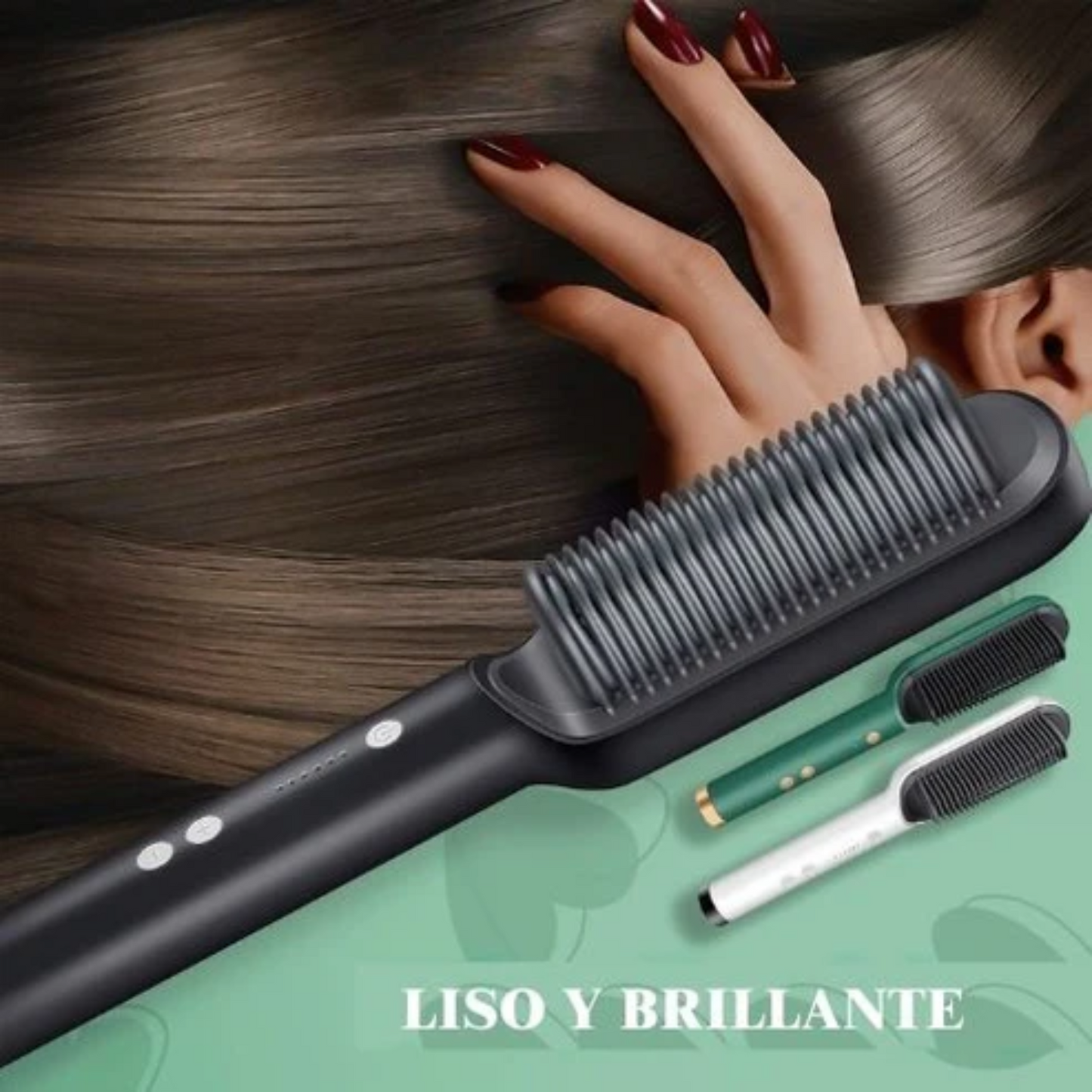 StyleEase 3 en 1 – Alisa y estiliza tu cabello en minutos, sin daño ni esfuerzo