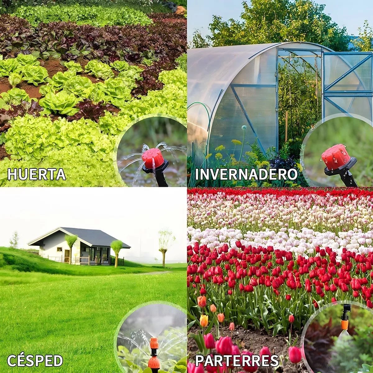 AquaControl Drip Kit - Instala en minutos y olvídate de regar a ojo