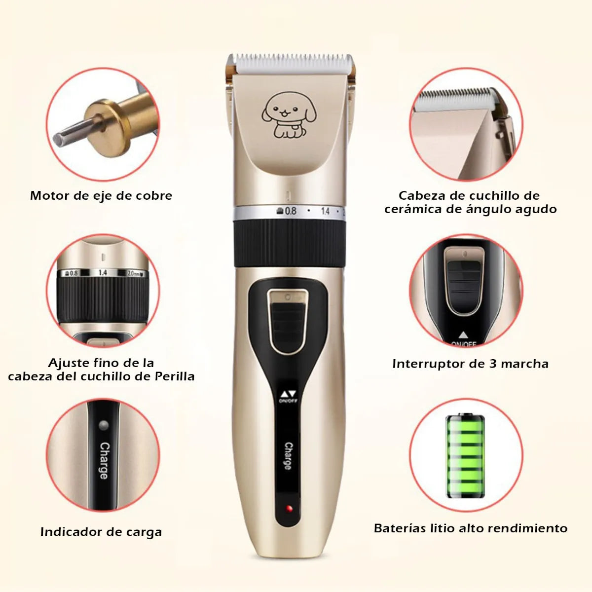 PerfectPet Trim - Set profesional en casa sin estrés