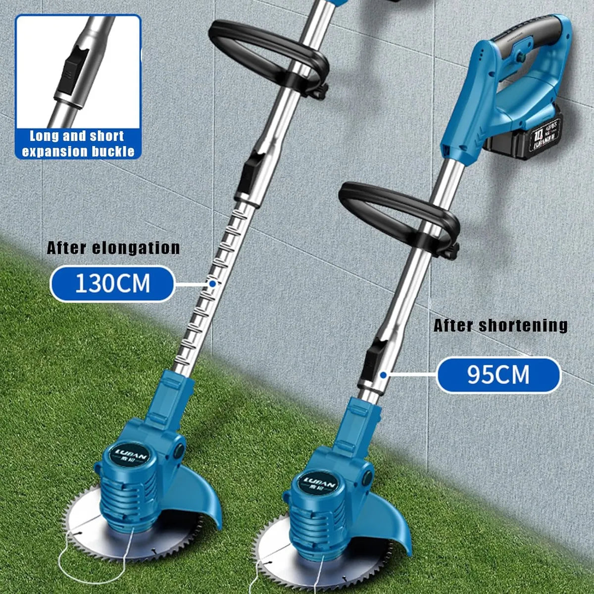 EcoBlade Master - 3 cuchillas, un jardín impecable