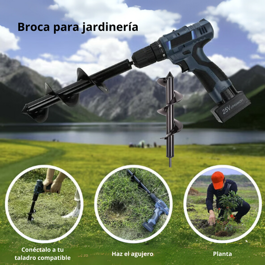 BrocaTurbo Pro – Ahorra tiempo y esfuerzo al plantar