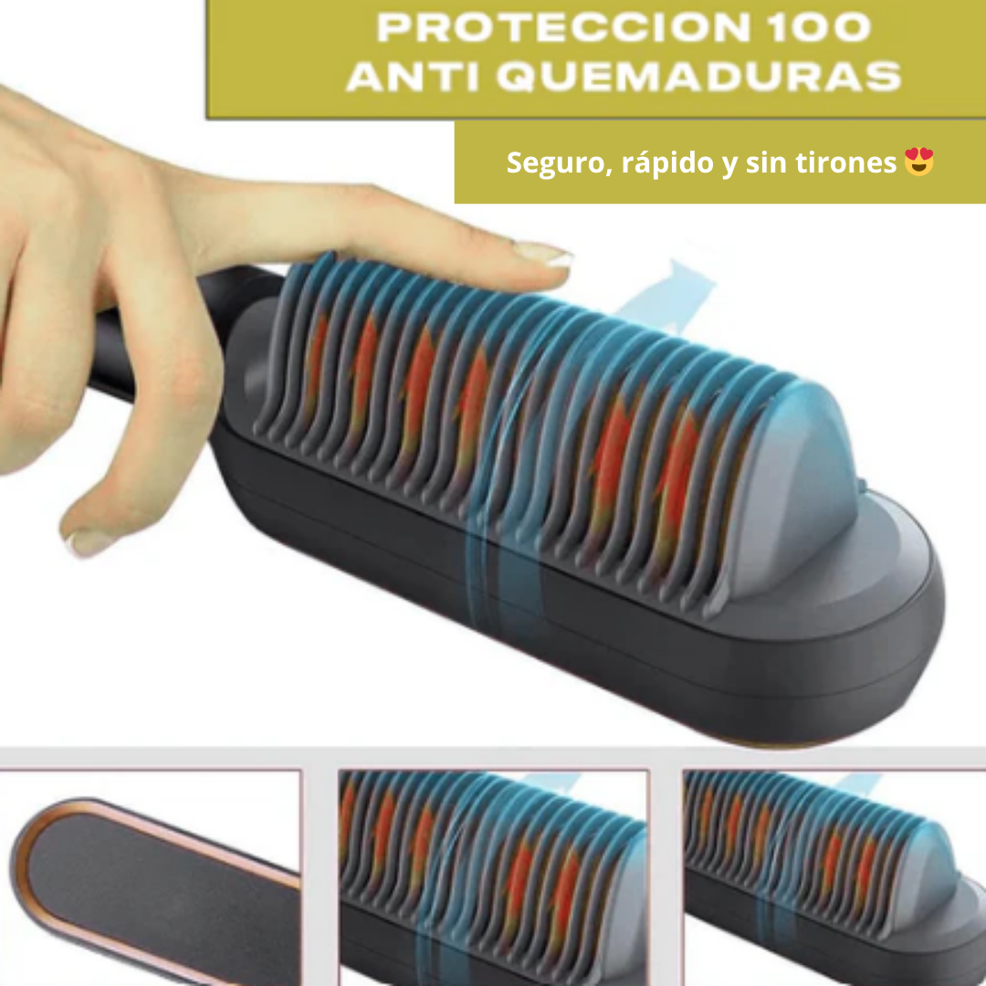 StyleEase 3 en 1 – Alisa y estiliza tu cabello en minutos, sin daño ni esfuerzo