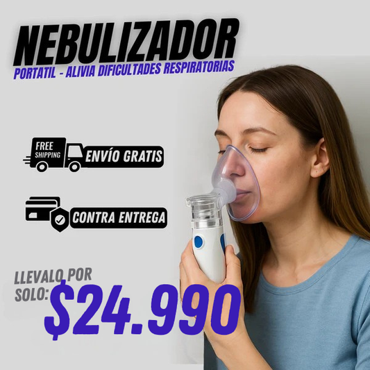 NebuloCare - Alivio respiratorio en minutos, sin cables