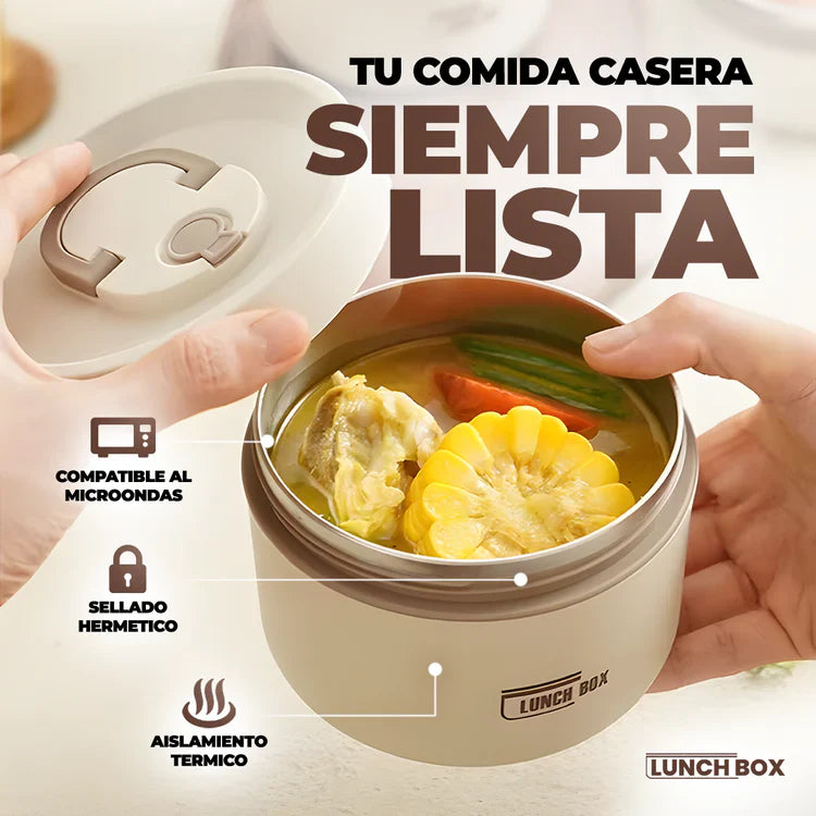 LunchBox 2pcs (1000ml) - Lleva un almuerzo completo en un solo set
