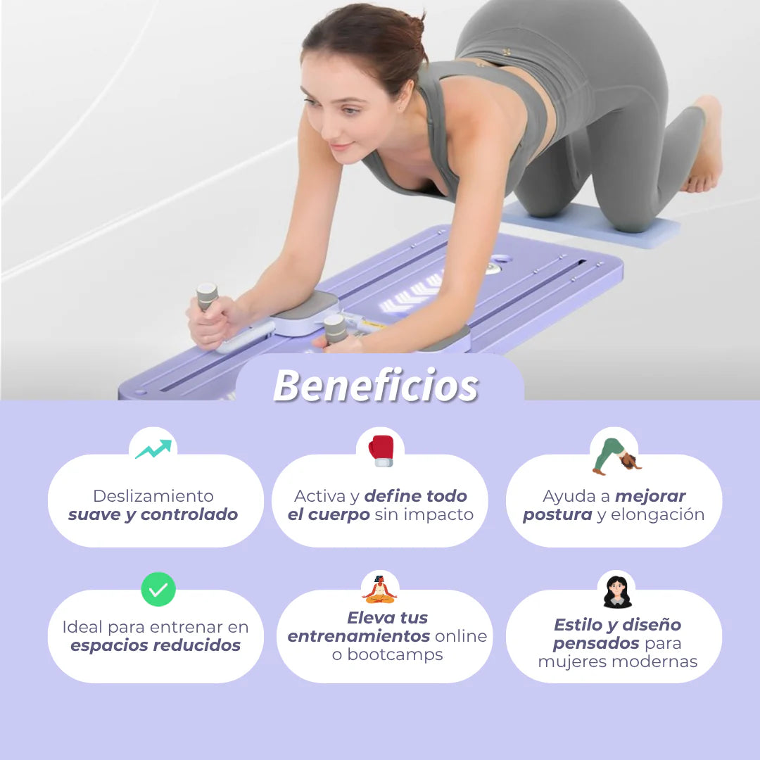 PilatesBoard Pro – Transforma tu cuerpo sin salir de casa