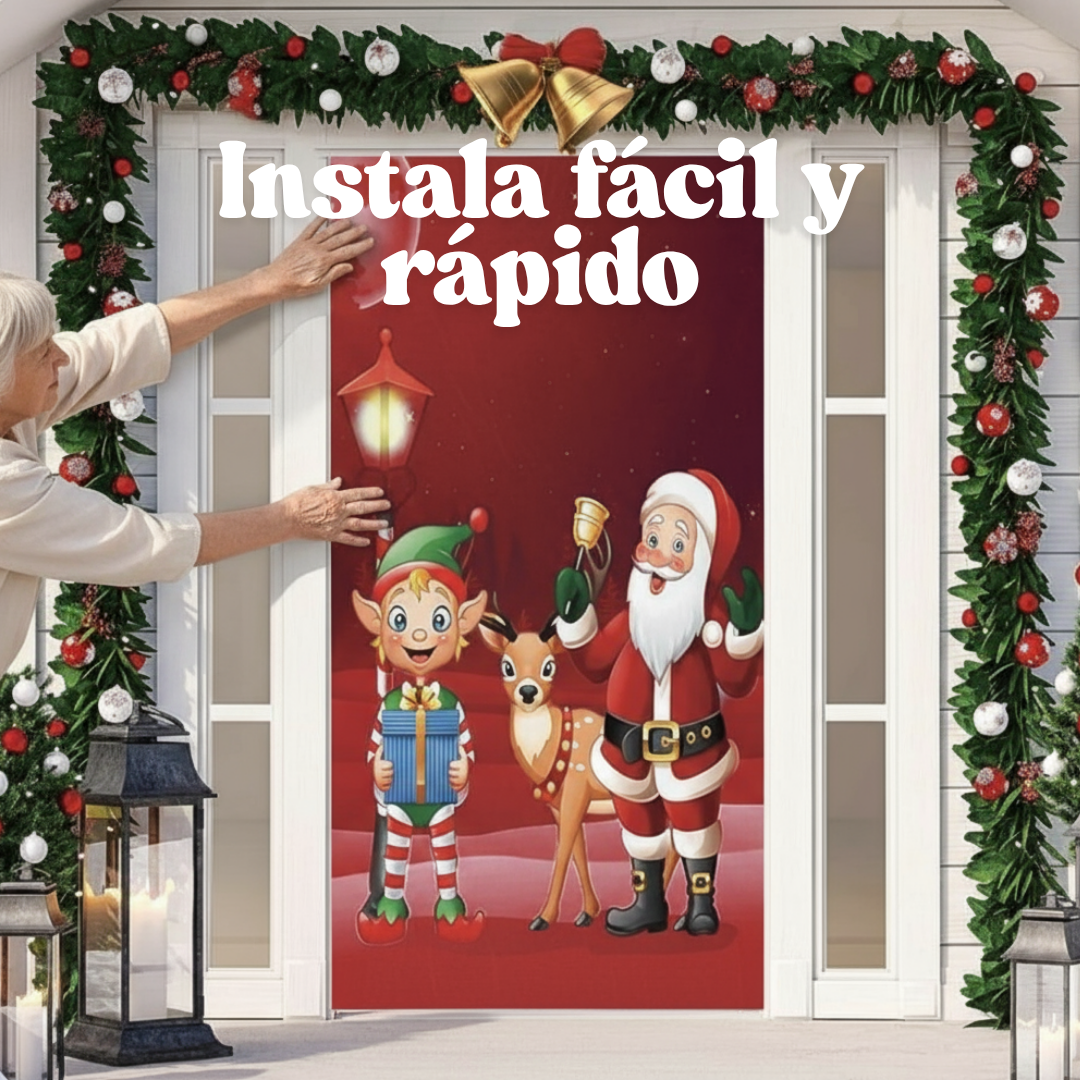 Funda Mágica Navideña – Transforma tu entrada en segundos