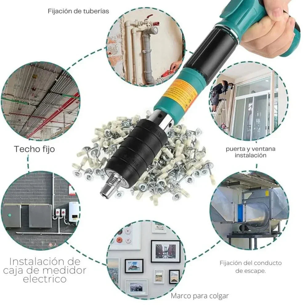 ClavoJet Pro – Clava en cualquier superficie sin esfuerzo ni cables