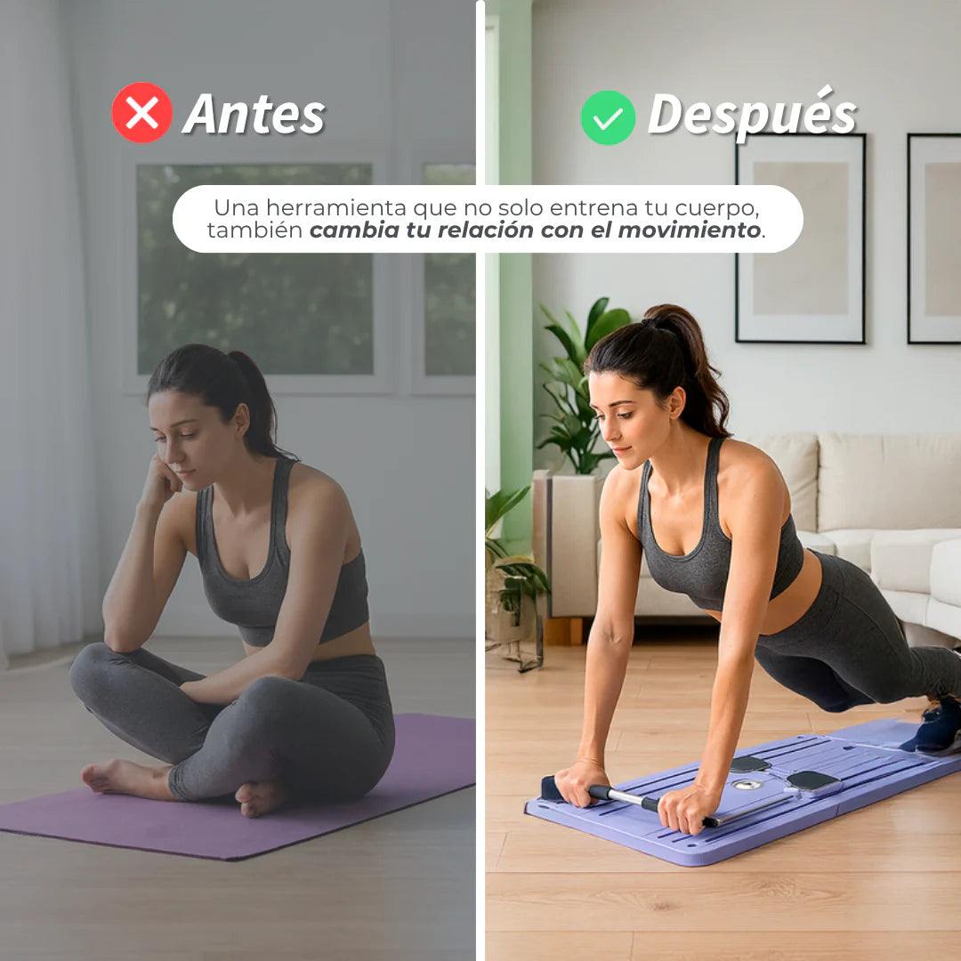 PilatesBoard Pro – Transforma tu cuerpo sin salir de casa