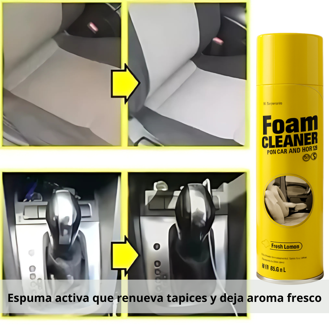 2x1 FoamClean Pro - Limpieza profunda y rápida sin dañar tus telas