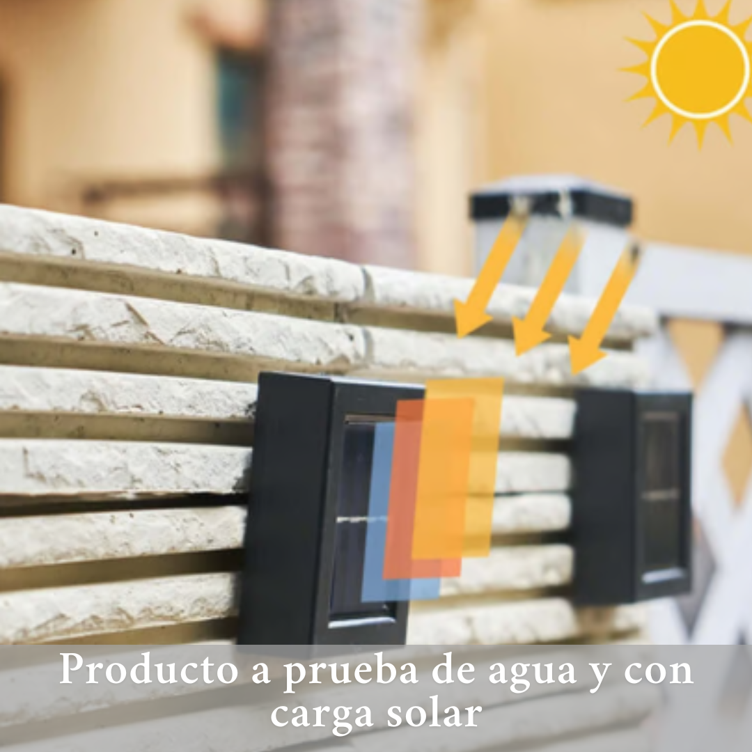 Pack X3 Luces Led Solar - Renueva el ambiente de tu hogar