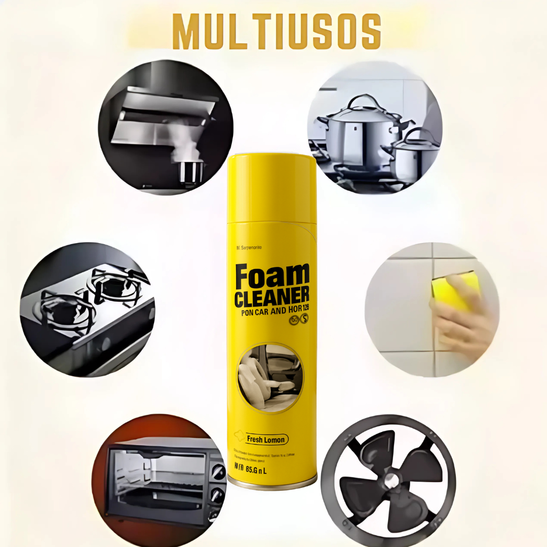2x1 FoamClean Pro - Limpieza profunda y rápida sin dañar tus telas