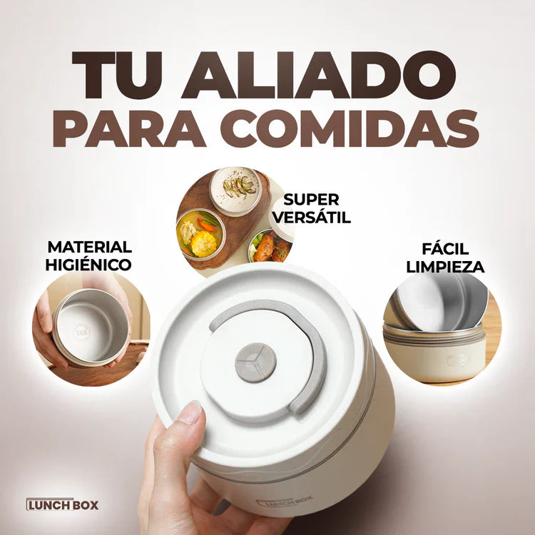 LunchBox 3 pcs (1500 ml) - Tu comida caliente, organizada y lista
