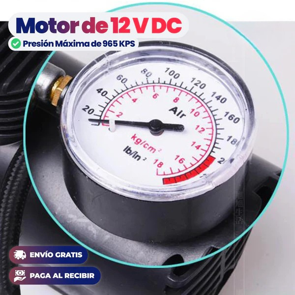 AirPulse 12V - Presión perfecta desde tu auto