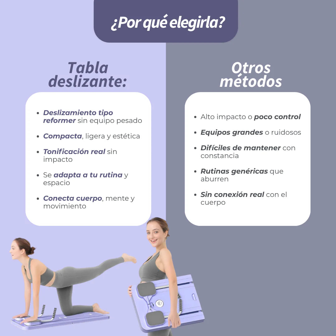 PilatesBoard Pro – Transforma tu cuerpo sin salir de casa