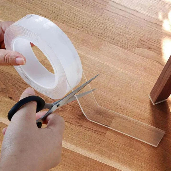 ClearGrip Tape – Organización sin marcas ni herramientas