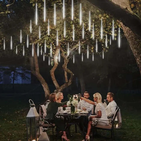 Luces Led Lluvia de Meteoro - Carga Solar