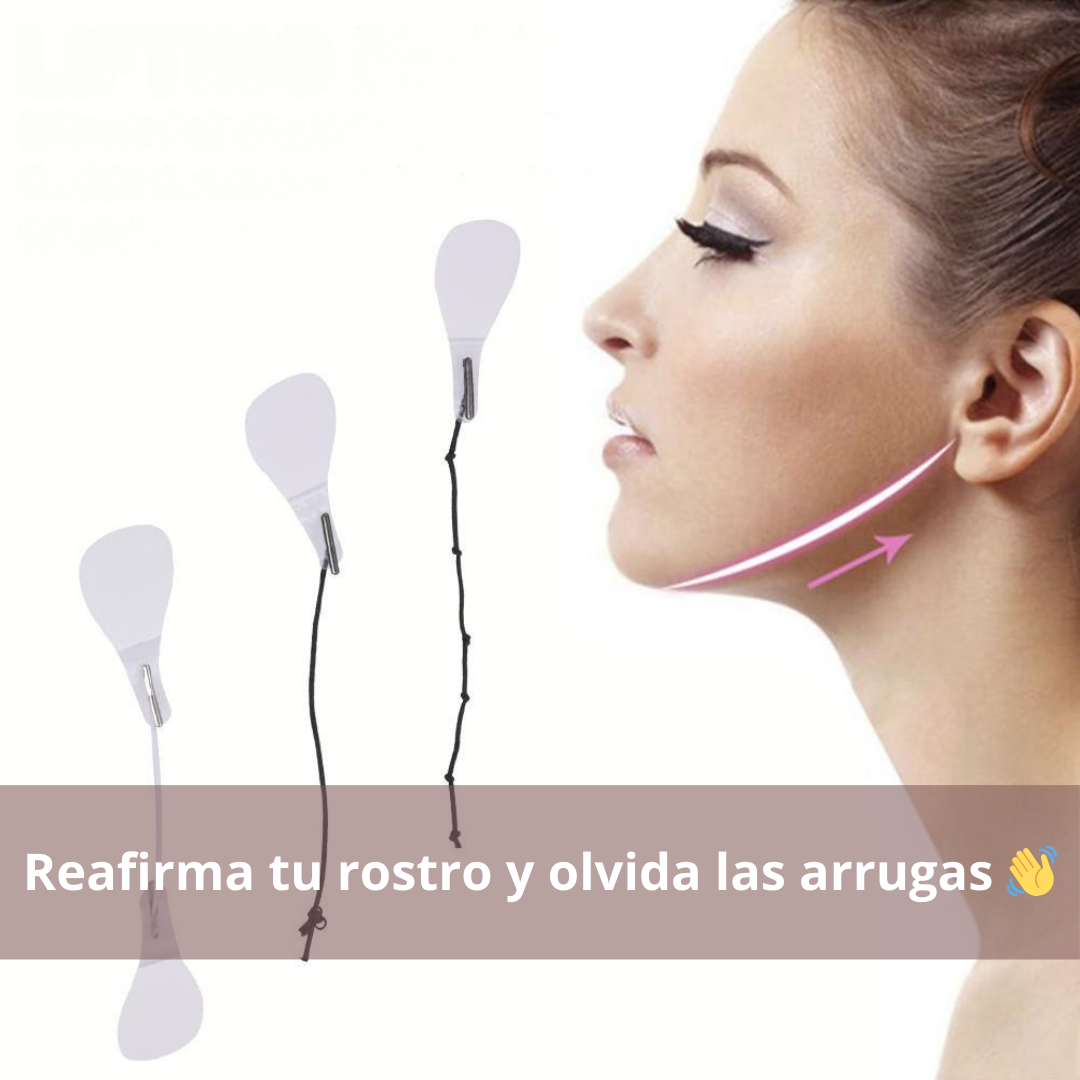 FaceLift Tape – Reafirma tu rostro al instante, sin cirugía ni dolor