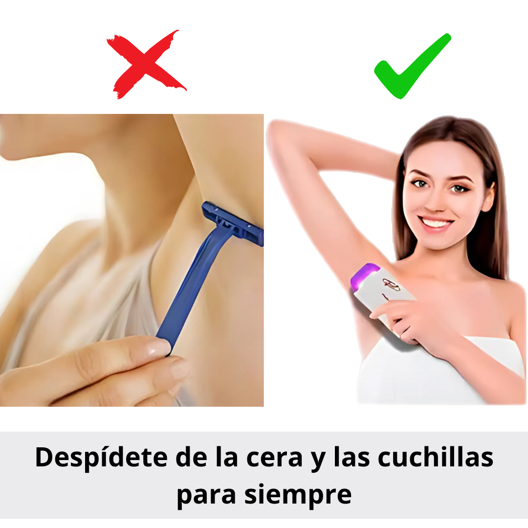 DermaSoft – Depilación sin dolor en casa, sin irritaciones ni molestias