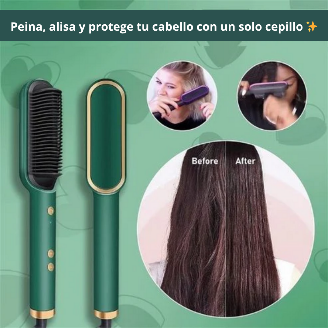 StyleEase 3 en 1 – Alisa y estiliza tu cabello en minutos, sin daño ni esfuerzo
