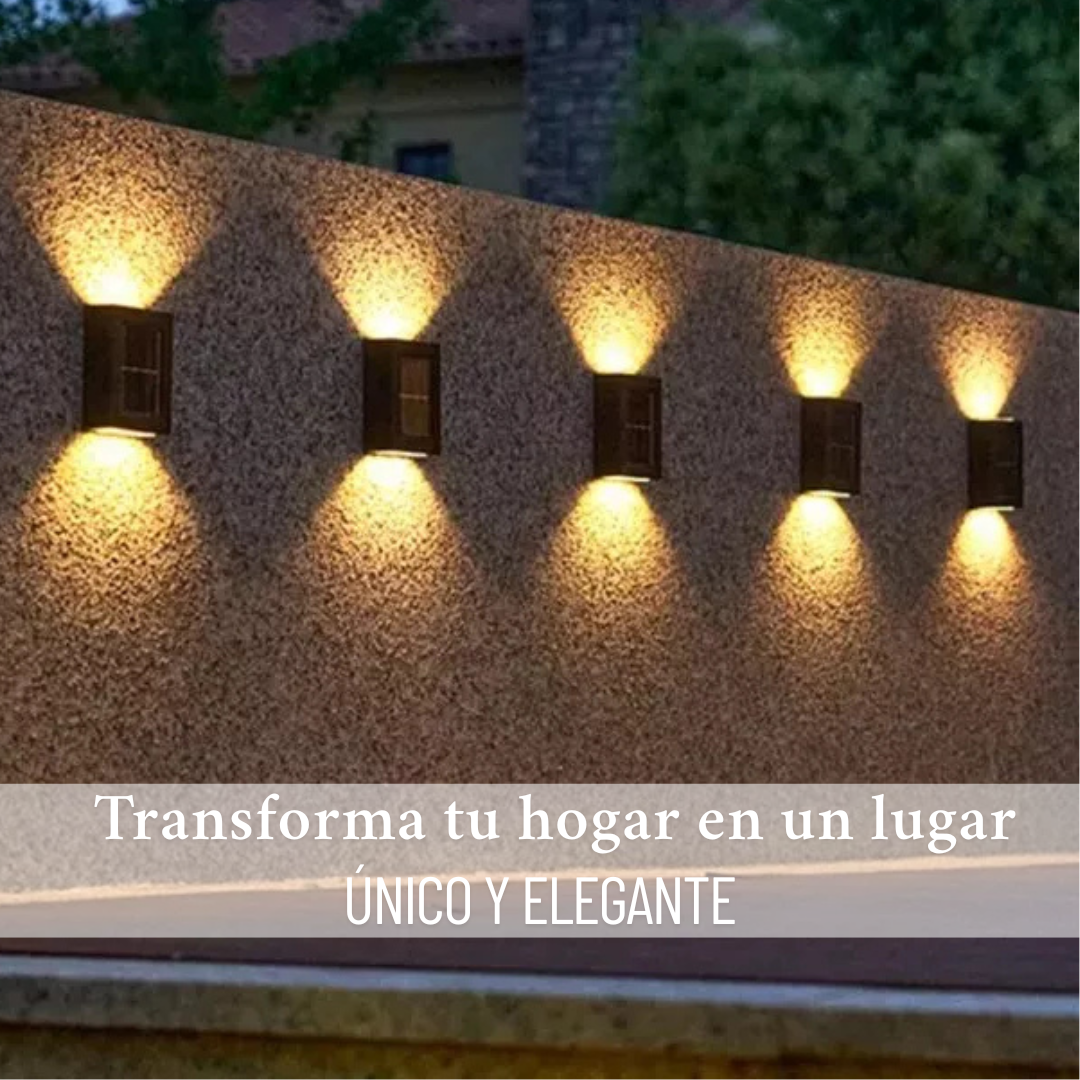 Pack X3 Luces Led Solar - Renueva el ambiente de tu hogar