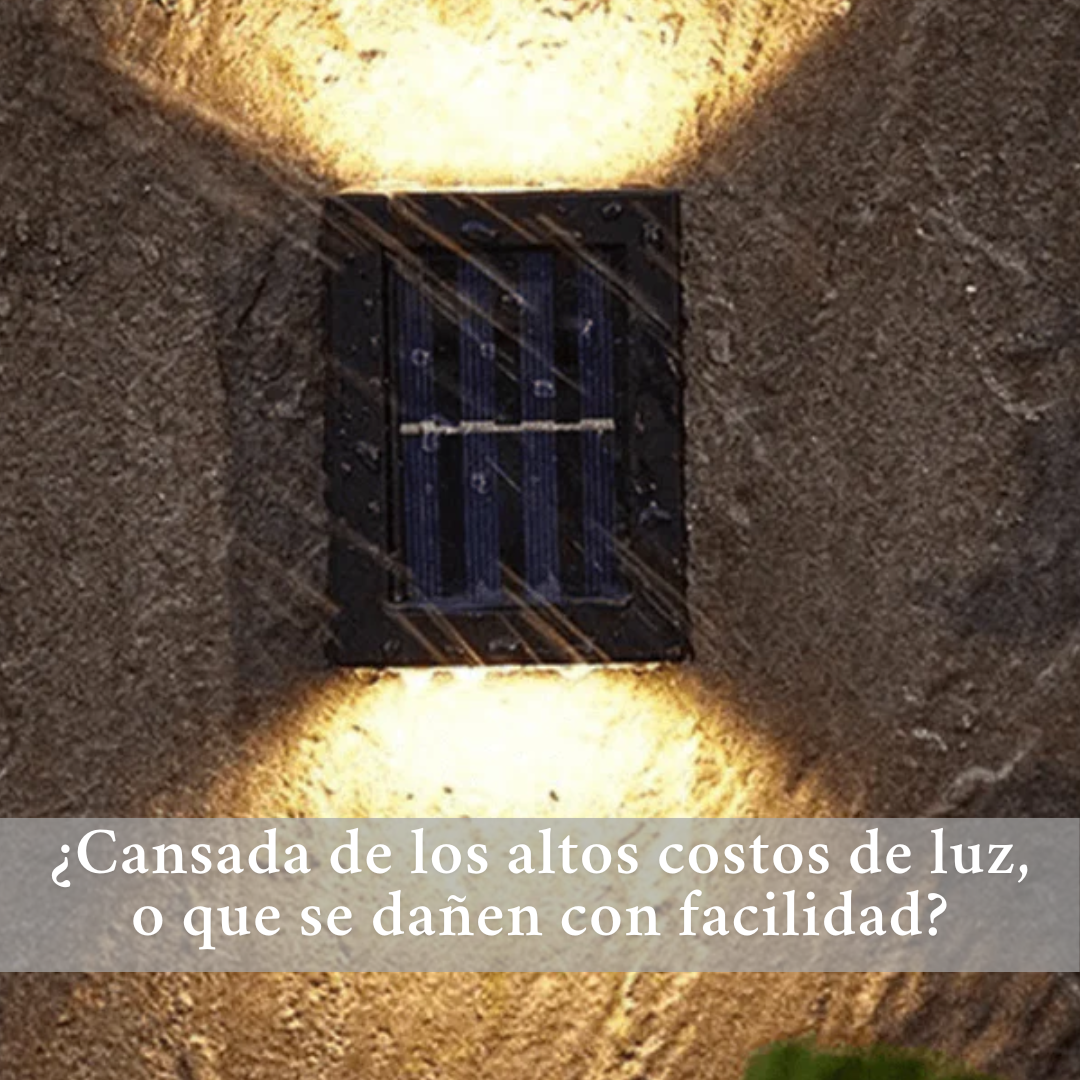 Pack X3 Luces Led Solar - Renueva el ambiente de tu hogar