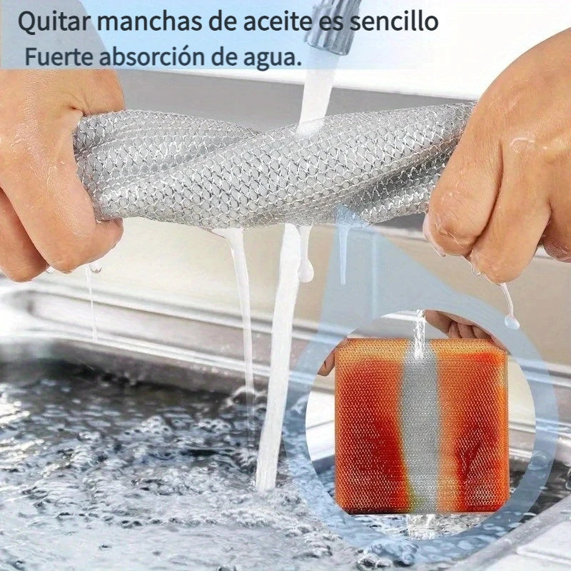 Set 10 paños BrilloMax – Limpieza profunda sin esfuerzo en todo tu hogar