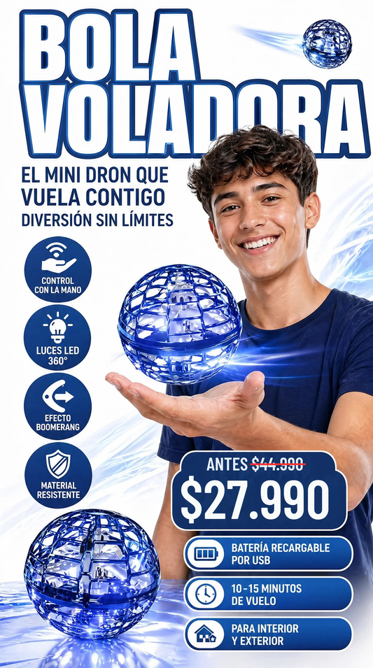 OrbiX - El juguete volador que nunca para