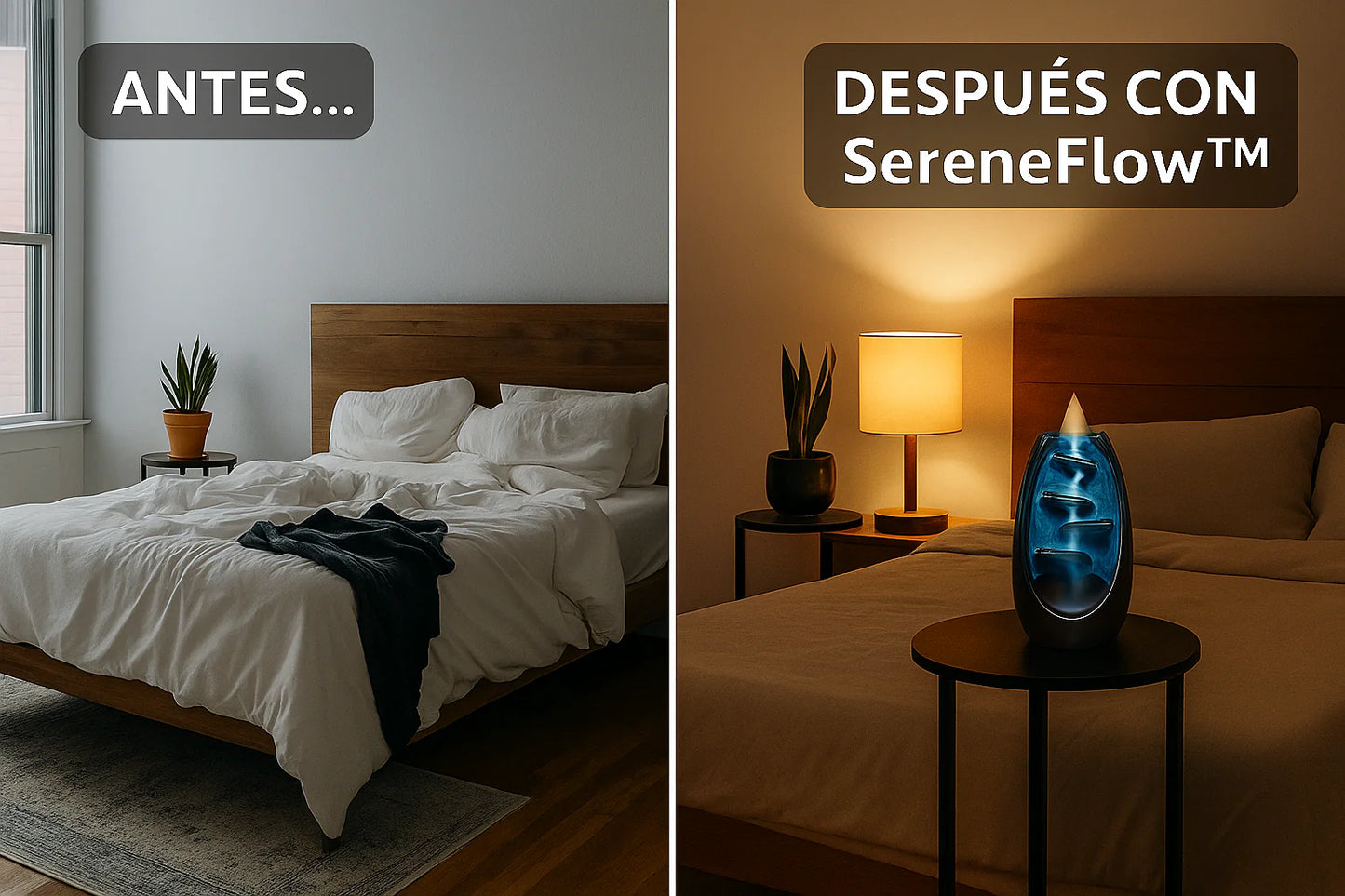 SereneFlow™ – Fuente Relajante