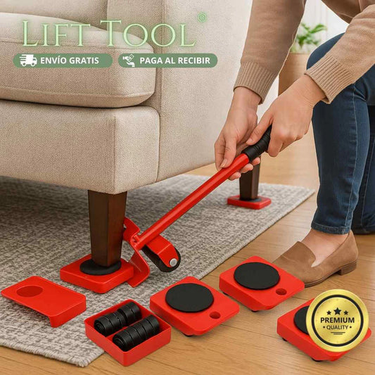 Kit Elevador DeslizaFácil – Desplaza cualquier mueble sin esfuerzo