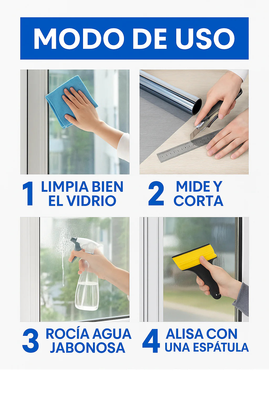 Vinil Anti-UV – Bloquea el Calor Y Obtén Privacidad