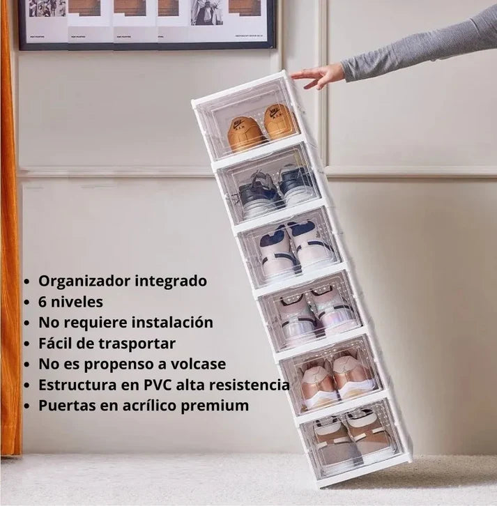 Zapatero Premium™ – Recupera el control de tu hogar y protege tu inversión en sneakers
