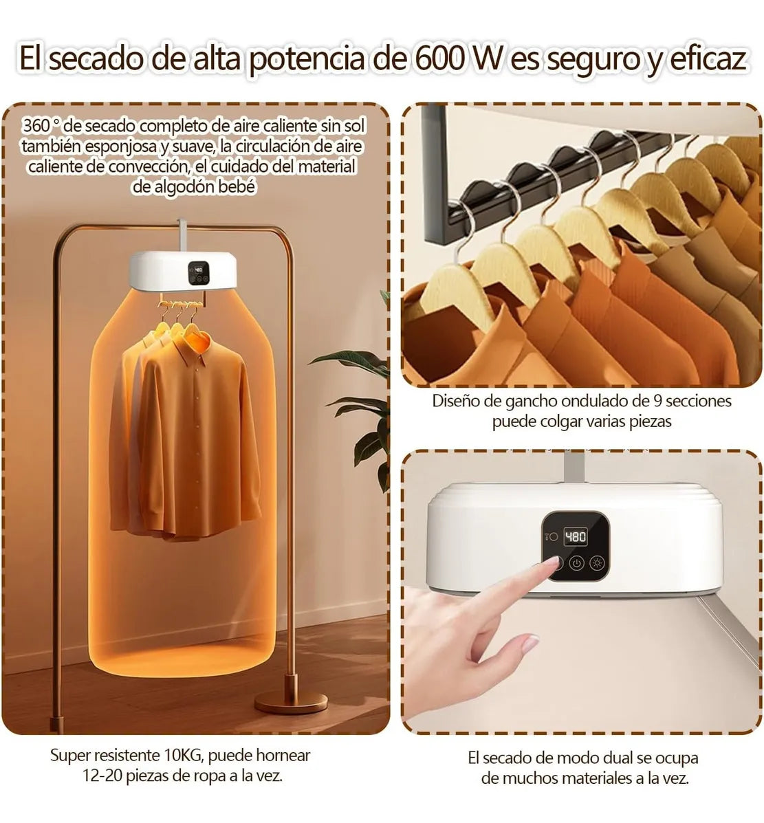 DryBox – Seca tu ropa en minutos, donde sea y cuando quieras
