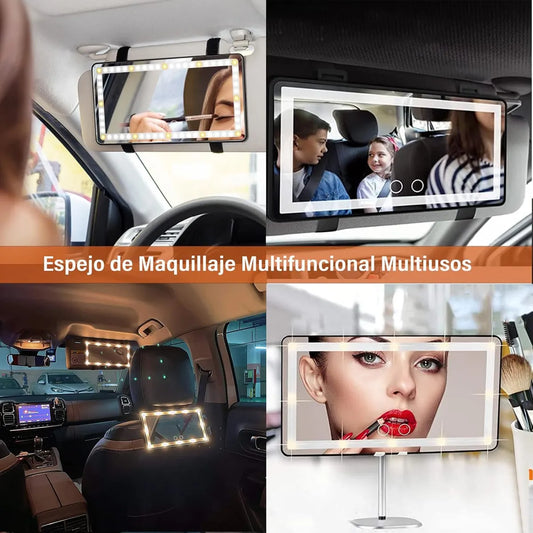GlamVisor™ - Maquillaje perfecto en cualquier lugar, en cualquier momento.