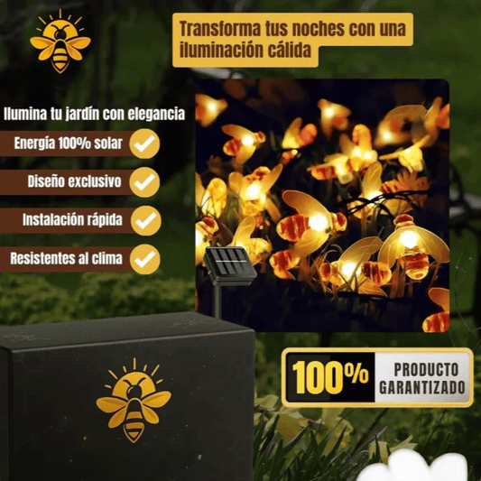 BeeGlow™ - GUIRNALDA SOLAR ABEJAS