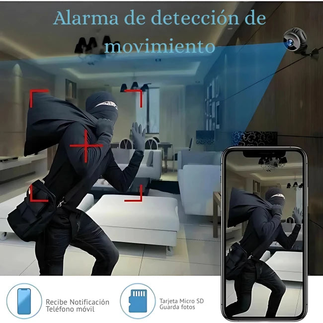 MiniEye 150° - Seguridad Total en Tiempo Real