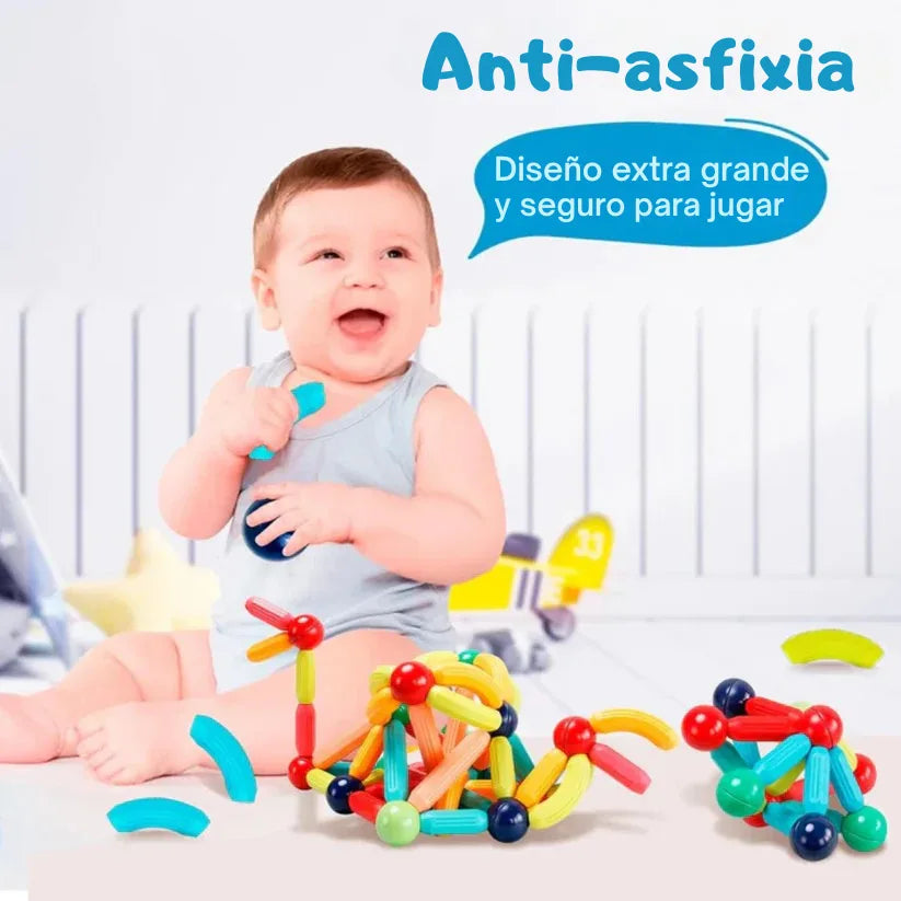 CreaMinds™ 42 pzs – Juega, aprende y construye sin pantallas