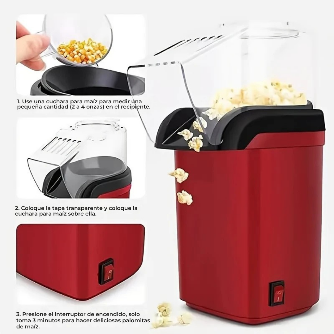 PopAir  – Palomitas saludables en 3 minutos sin aceite
