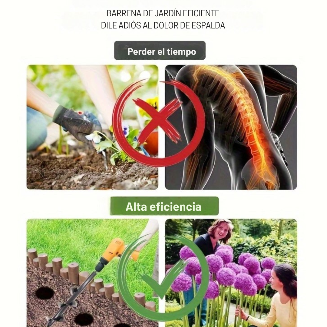 BrocaTurbo Pro – Ahorra tiempo y esfuerzo al plantar