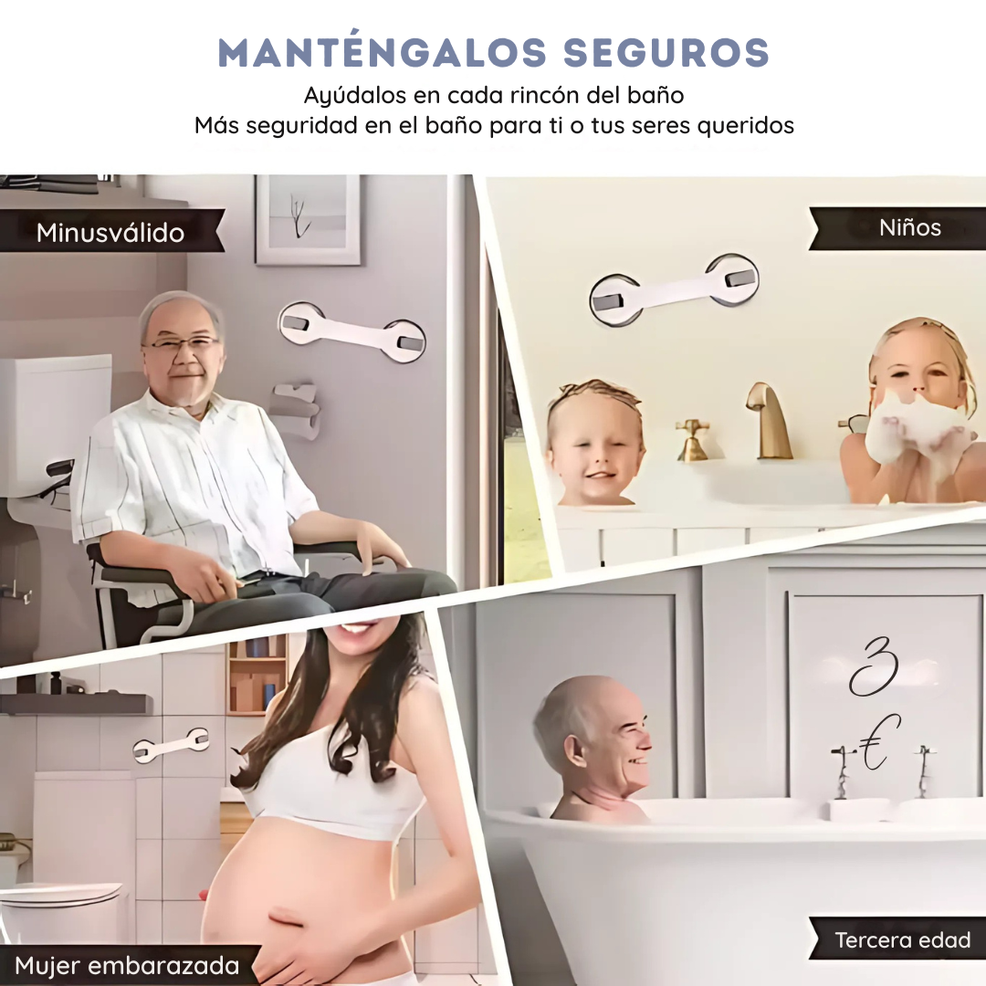 Helping Handle - Soporte firme sin herramientas ni obras