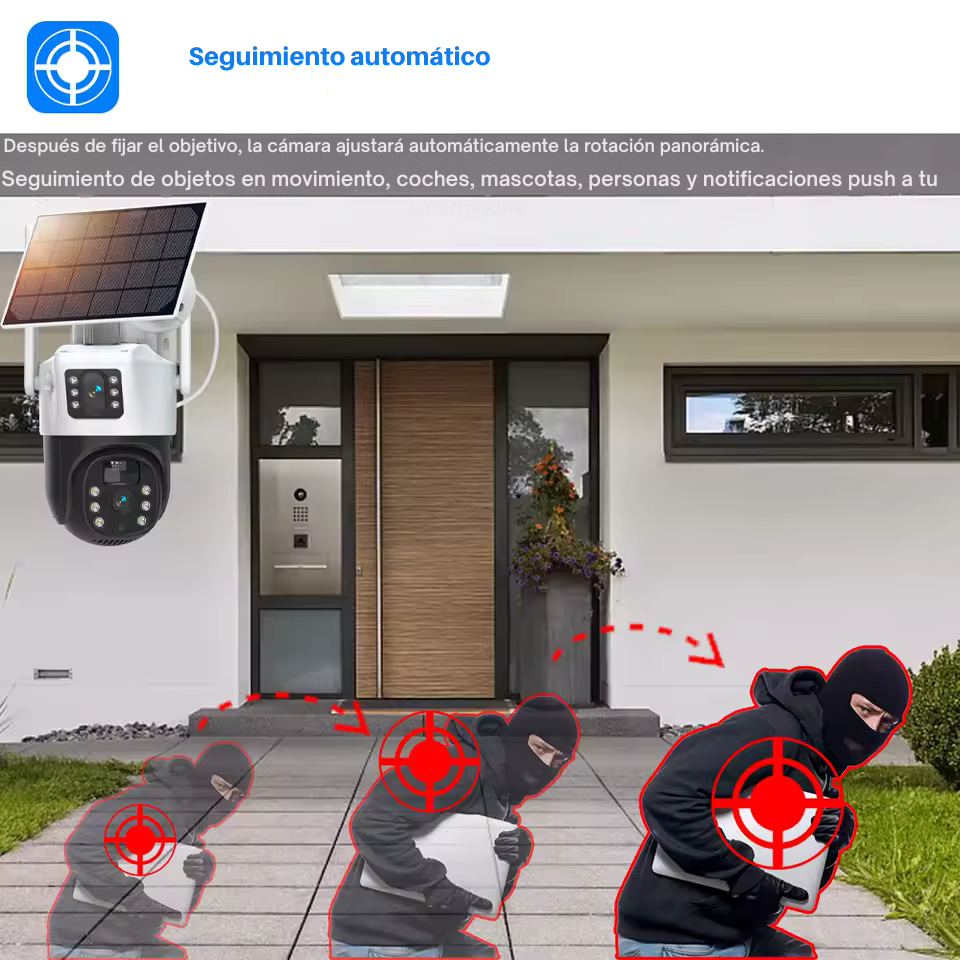 NovaCam – Seguridad 24/7 que se carga sola