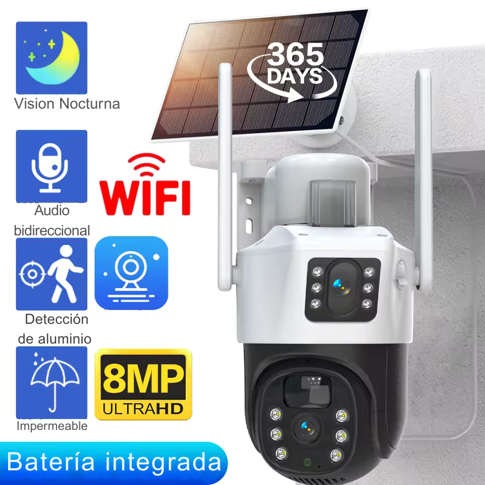 NovaCam – Seguridad 24/7 que se carga sola