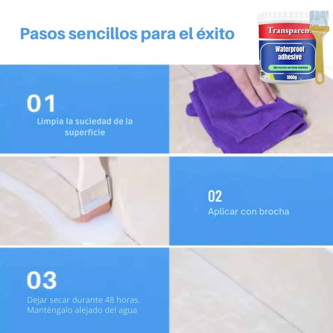 SealFix  – Sella filtraciones y grietas al instante sin romper ni desmontar