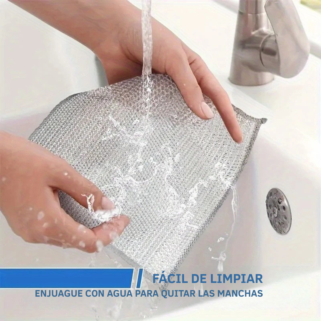 Set 10 paños BrilloMax – Limpieza profunda sin esfuerzo en todo tu hogar