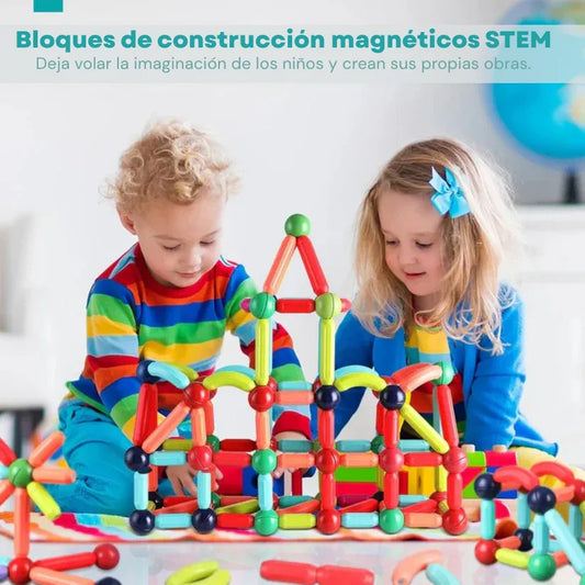 CreaMinds™ 42 pzs – Juega, aprende y construye sin pantallas