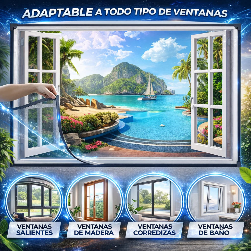 MeshGuard - Sin insectos, con ventilación todo el año